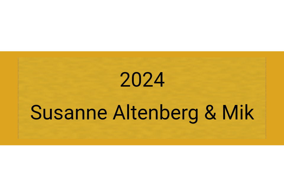 Gravurschild Gold selbstklebend - Gold / 60 x 20 mm