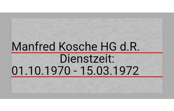 Gravurschild Silber selbstklebend - Silber / 50 x 25 mm