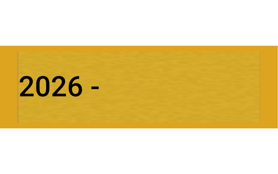 Gravurschild Gold selbstklebend - Gold / 50 x 15 mm