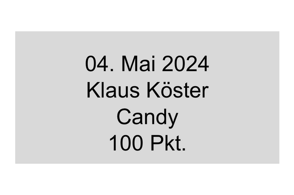 Gravurschild Silber selbstklebend - Silber / 60 x 30 mm