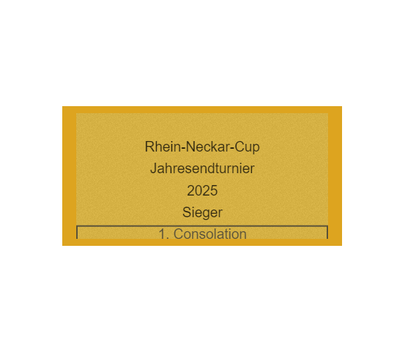 Gravurschild Gold selbstklebend - Gold / 60 x 30 mm