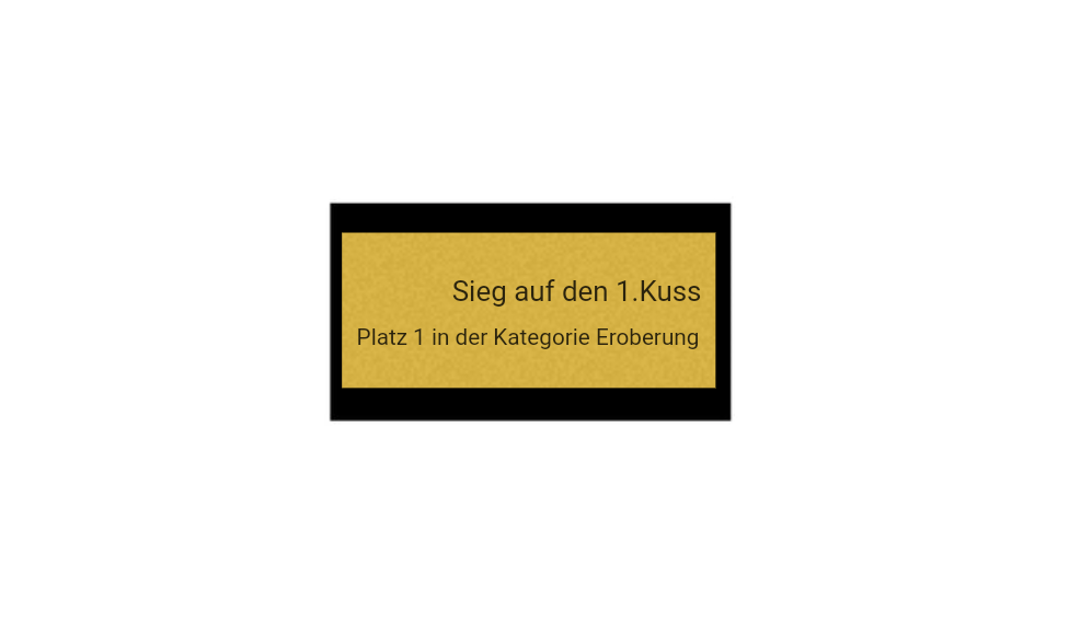 Pokal Herzen ML-HEA - 21 cm / Gold