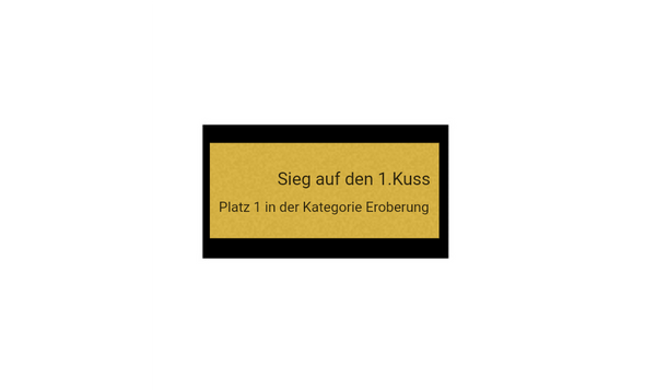 Pokal Herzen ML-HEA - 21 cm / Gold
