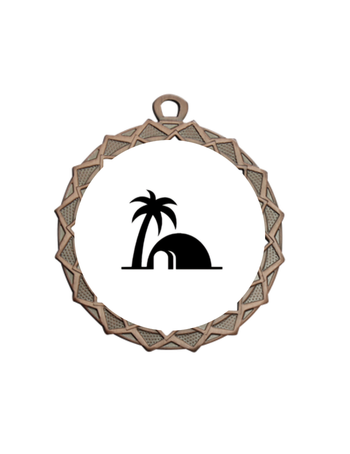 Medaille BS.ME96  Ø 70mm - Bronze / 70 mm