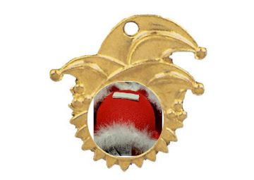 Karnevalsorden F08 - Gold / 45 mm