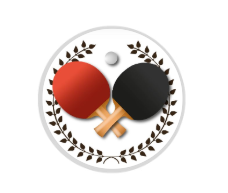 Glas Ständer W19x Schild & Emblem - 17.5 cm / Auswahl Rot