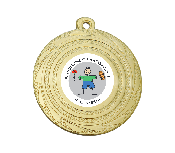 Medaille BS.ME100 Ø 45 mm - Gold / 45 mm