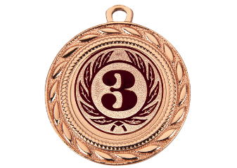 Medaille D109 Ø 40mm - 40mm / Bronze