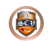 Glastrophäe 136-3 Schild & Emblem - 22 cm / Blau Spiegelglas