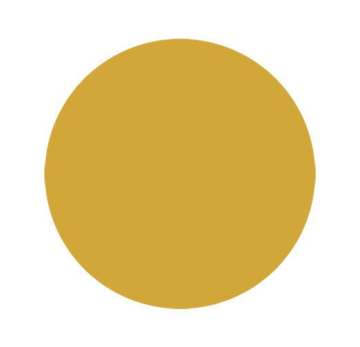 Aluminium-Emblem - 50 mm / Gold/Alu