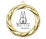 Medaille D93 Ø 70mm - Gold / 70 mm