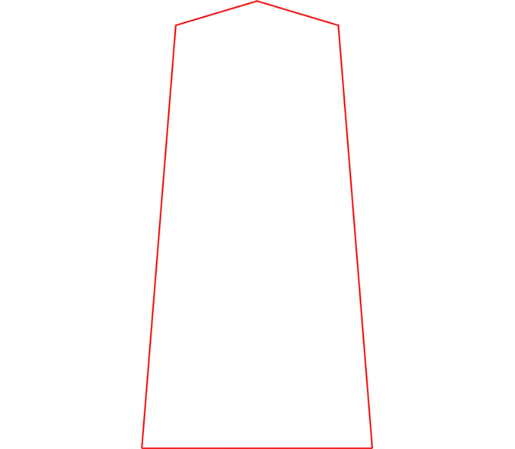 Jade Trophäe Tower 6551 - Glas Transparent / 18 cm / Laser-Gravur