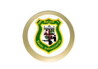 Ehrentafel G55 - Blau / Gold / 225x175 mm