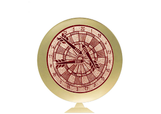 Glas Ständer 6783 - Gold / 323 mm