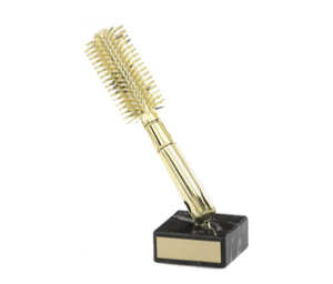Award Haarbürste TI04 - Gold / 25 cm