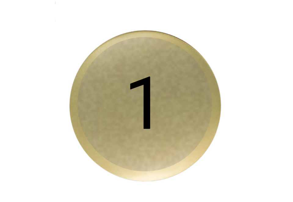 Kegel Pin König - Gold / 36 * 9 mm