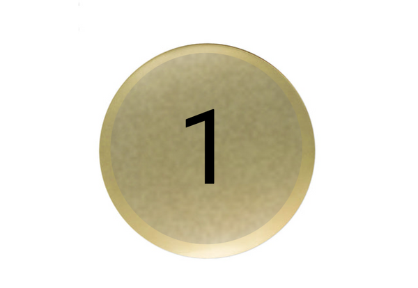 Kegel Pin König - Gold / 36 * 9 mm