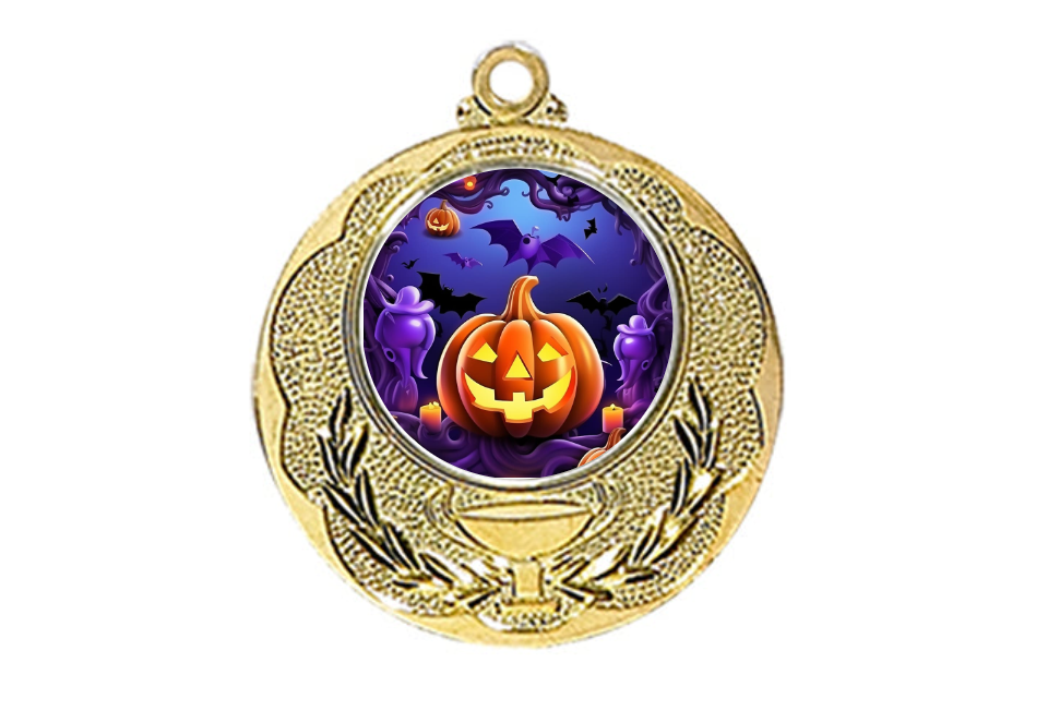 Medaille 028L Ø 40 mm - Gold / 50 mm