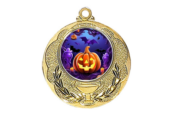 Medaille 028L Ø 40 mm - Gold / 50 mm