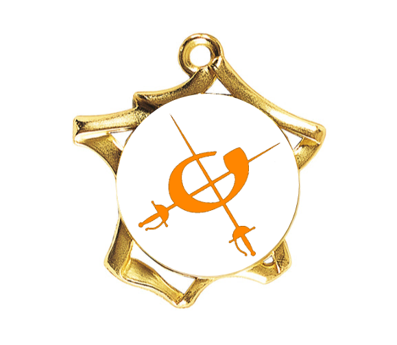 Medaille F3C Ø 75 mm - Gold / 75 mm