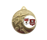 Medaille Fußball 396 Ø 50 mm - Gold / 50 mm