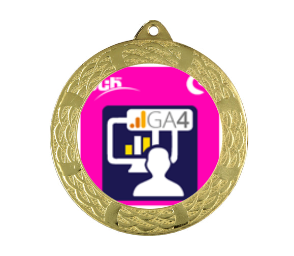 Medaille ME0270 Ø 70 mm - 70mm / Gold