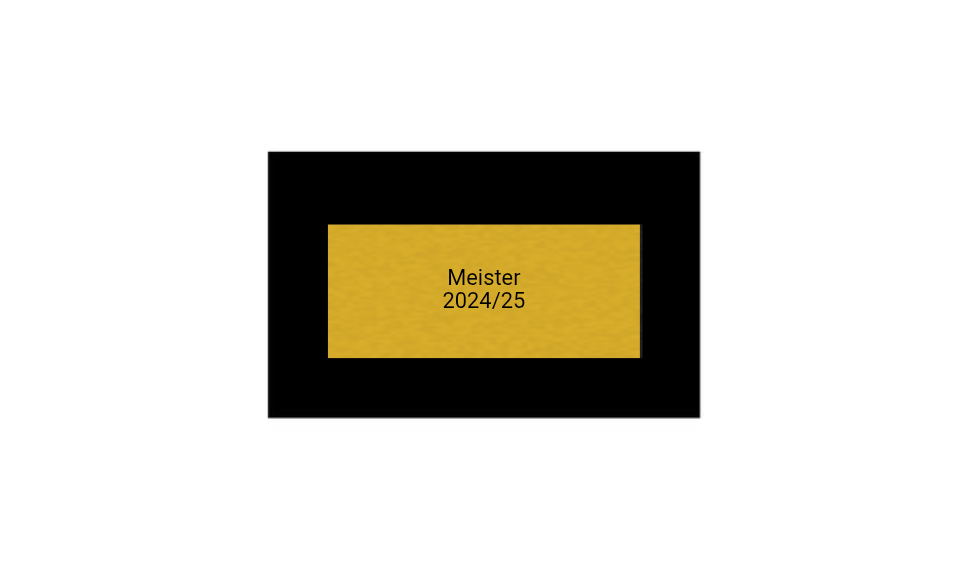 Fußballpokal 87-0 - Gold Schwarz / 55 cm