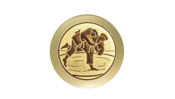 Pokal Kampfsport ST.024 - Gold Schwarz / 17 cm