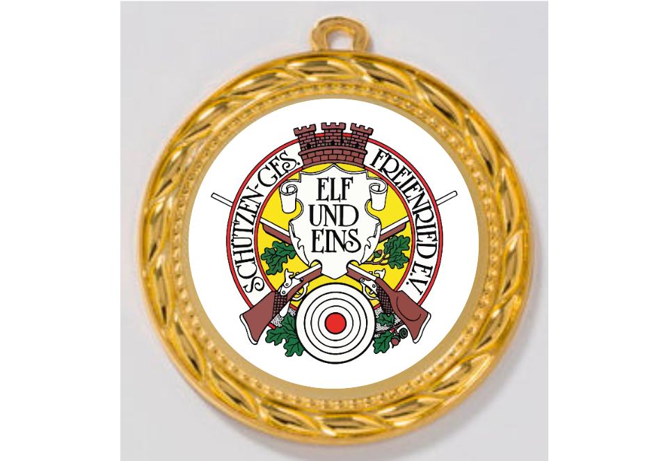 Medaille 9220 Ø 98mm - Gold / 98 mm