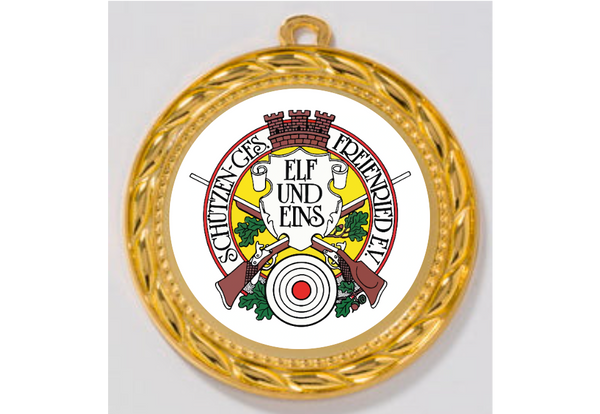 Medaille 9220 Ø 98mm - Gold / 98 mm