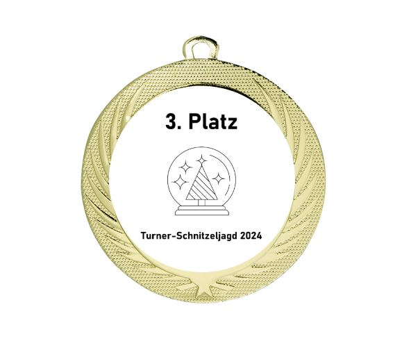 Medaille BS.ME76 Ø 70 mm - Gold / 70 mm