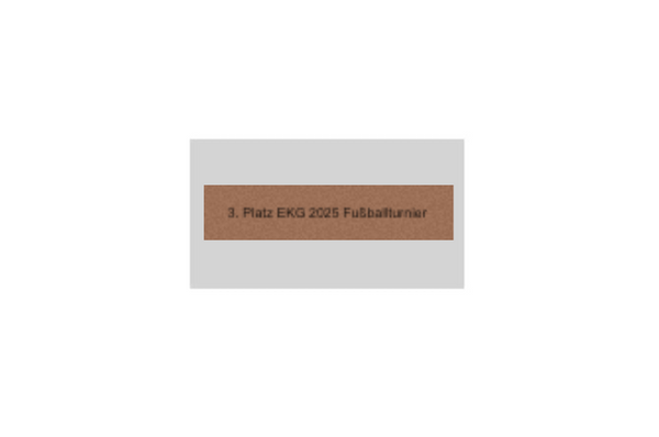 Fußball Pokal "Schuss" 9297_SOC2 - Gold / Mehrfarbig / 17.5 cm