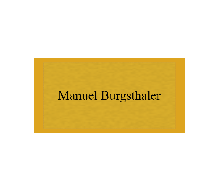 Gravurschild Gold selbstklebend - Gold / 50 x 25 mm