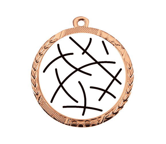 Medaille D113 Ø 60 mm - Bronze / 60 mm