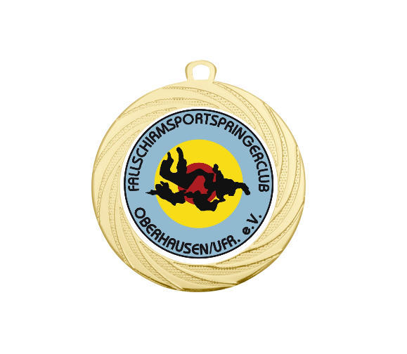 Medaille DI7001 Ø 70mm - Gold / 70 mm