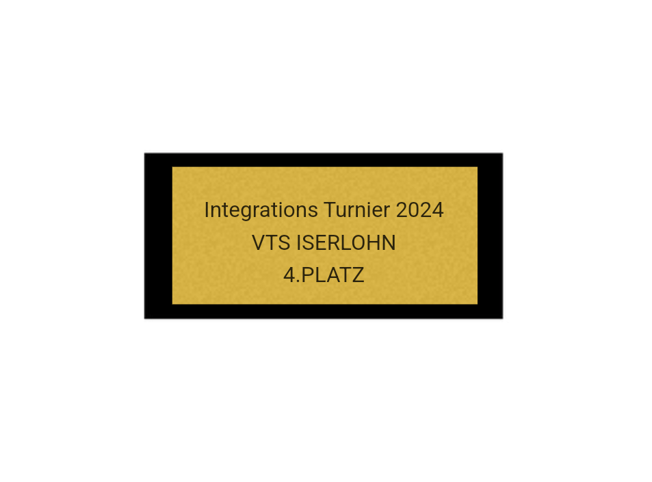 Fussballpokal 87-0 - Gold Schwarz / 39 cm