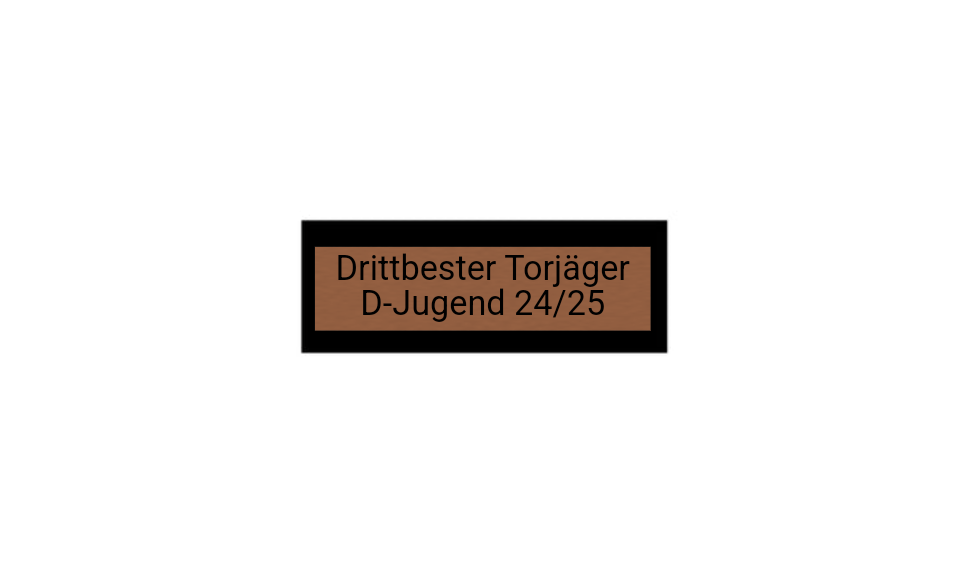 Fußballfigur Kicker P20 - Silber / Schwarz / 10.5 cm / SM