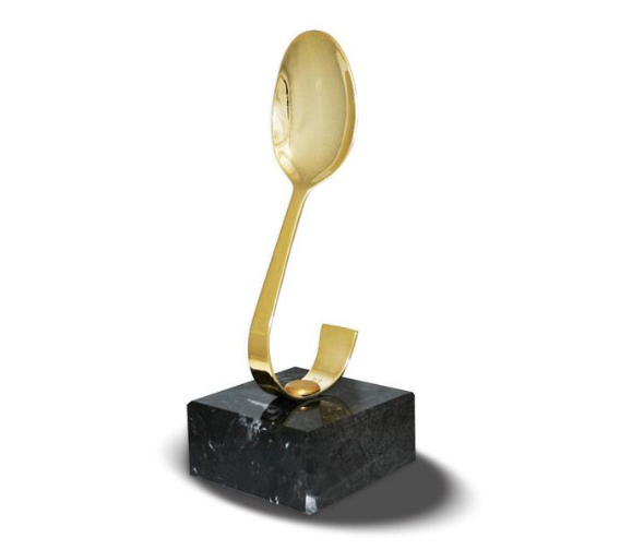 Löffel Award TI04 - Gold / 15 cm