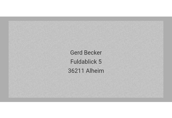 Gravurschild Silber selbstklebend - Silber / 60 x 30 mm