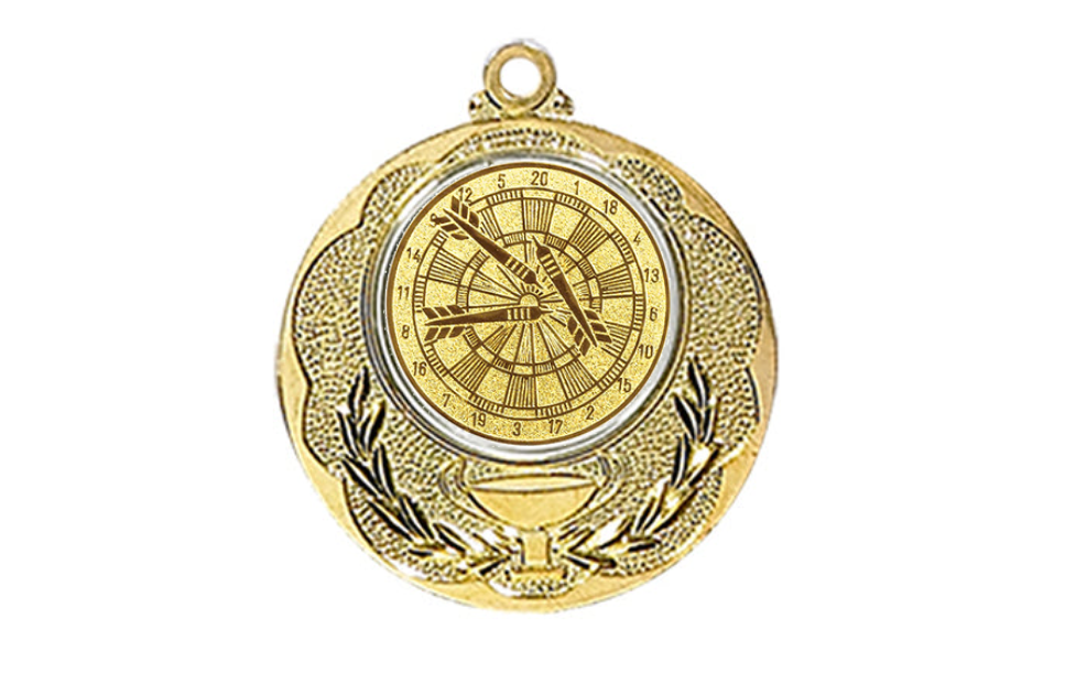 Medaille 028L Ø 40 mm - Gold / 50 mm