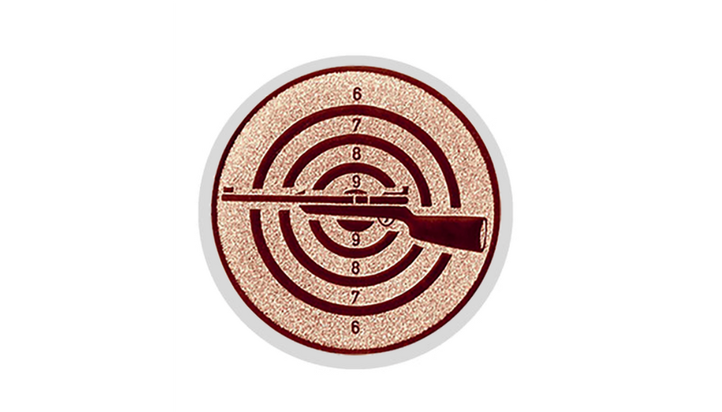 Glas Pokal 8805 blau Schild & Emblem - Silber Blau / 16 cm