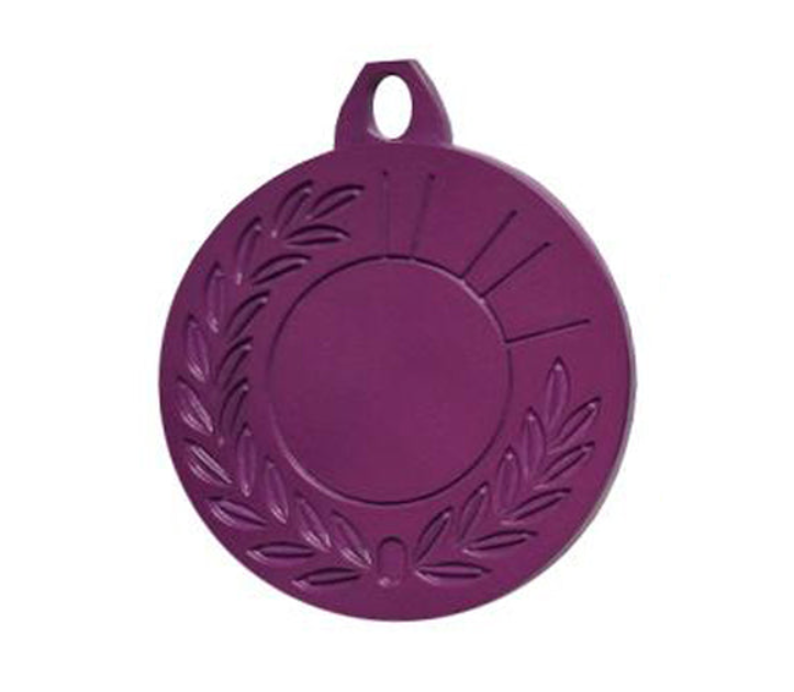 Farbmedaille Ø 50 mm - Lila / 50 mm