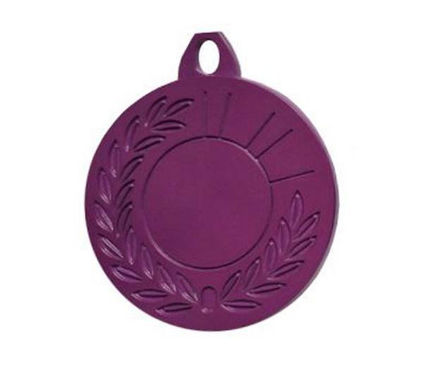 Farbmedaille Ø 50 mm - Lila / 50 mm