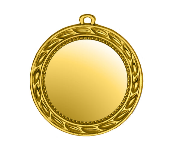 Medaille 9175 Ø 70 mm - Gold / 70mm