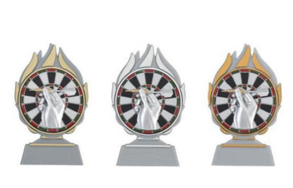 Pokal Dart Q120_FG011 SM - 13.5 cm / Auswahl Silber