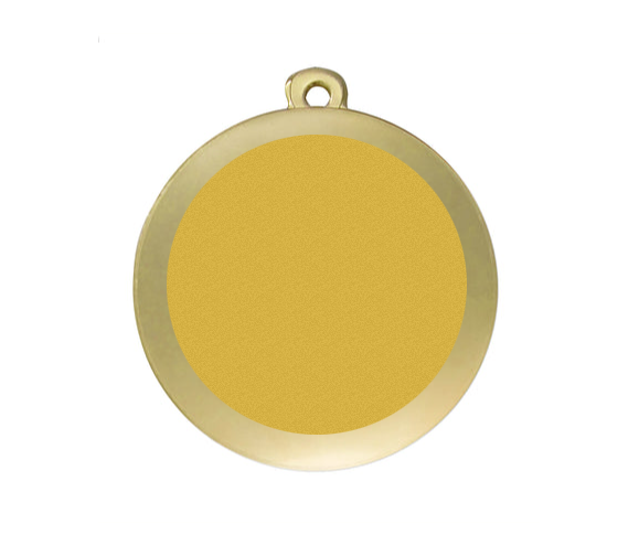 Medaille Fußball D112A Ø 50mm - Gold / 50 mm