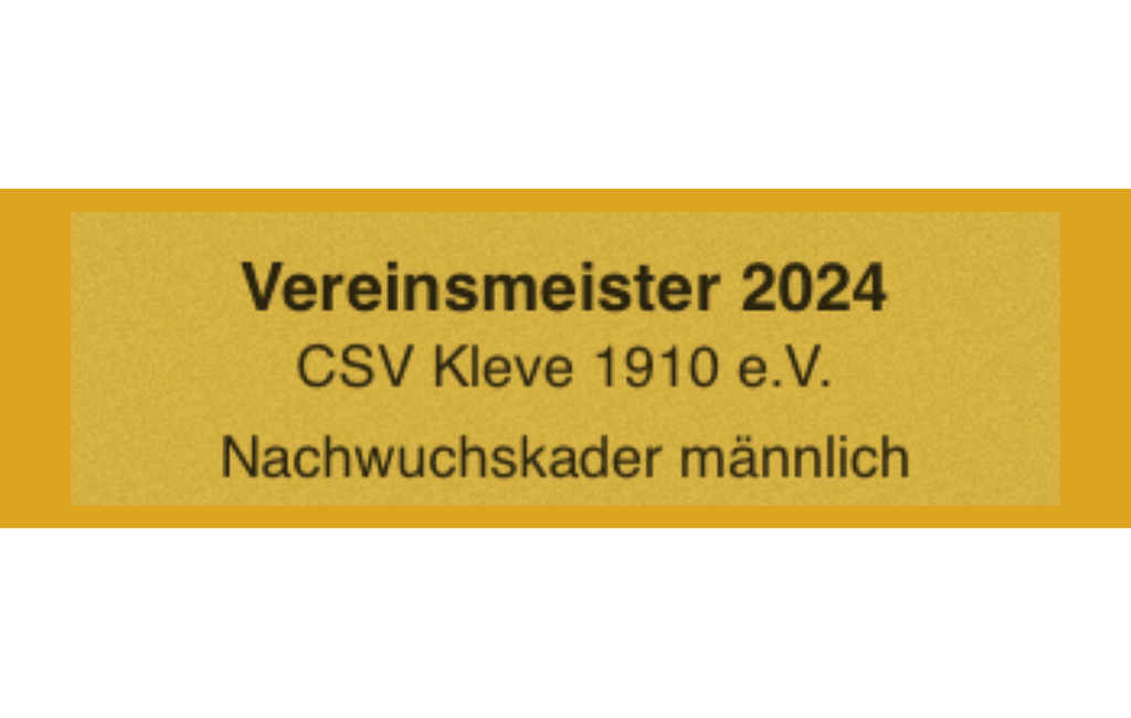 Gravurschild Gold selbstklebend - Gold / 50 x 15 mm