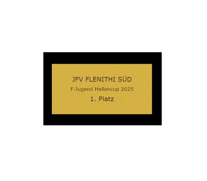 Fußball Pokal 85-3 - Silber Gold / 32 cm