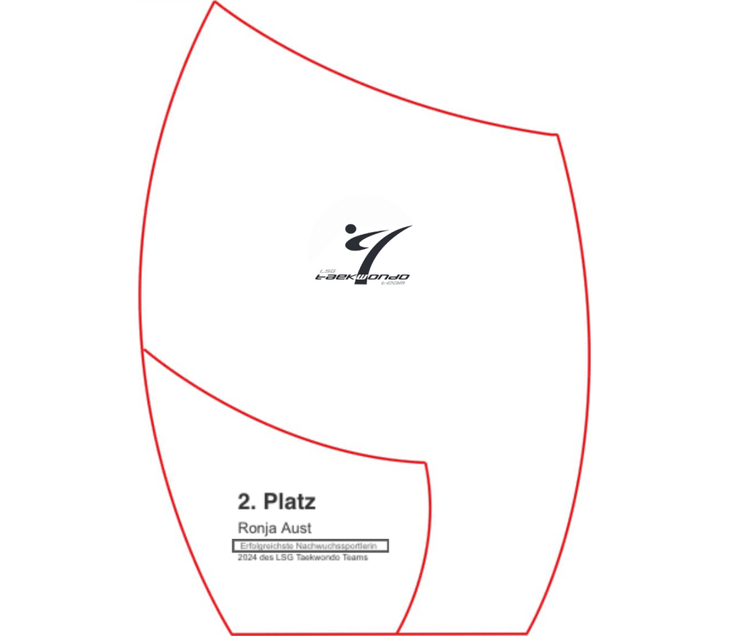 Glas Pokal Blau 8808-L - Transparent Blau / 18.5 cm / Laser-Gravur