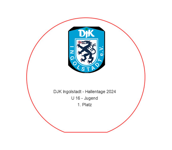 Glas Trophäe 155-0 Farbdruck - 18 cm Gold / Farbdruck